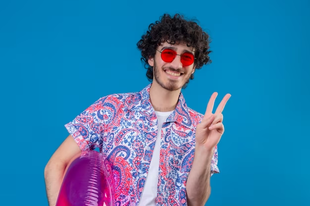 Man wearing Hawaiian shirt on beach in Hawaii - perfect attire for a tropical vacation